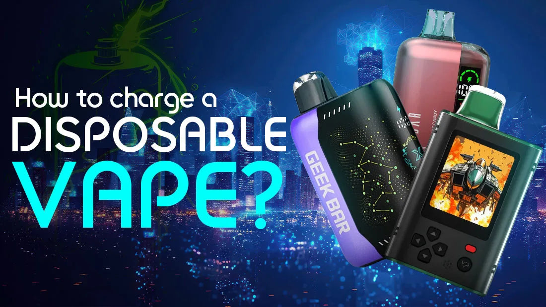 how to charge a disposable vape