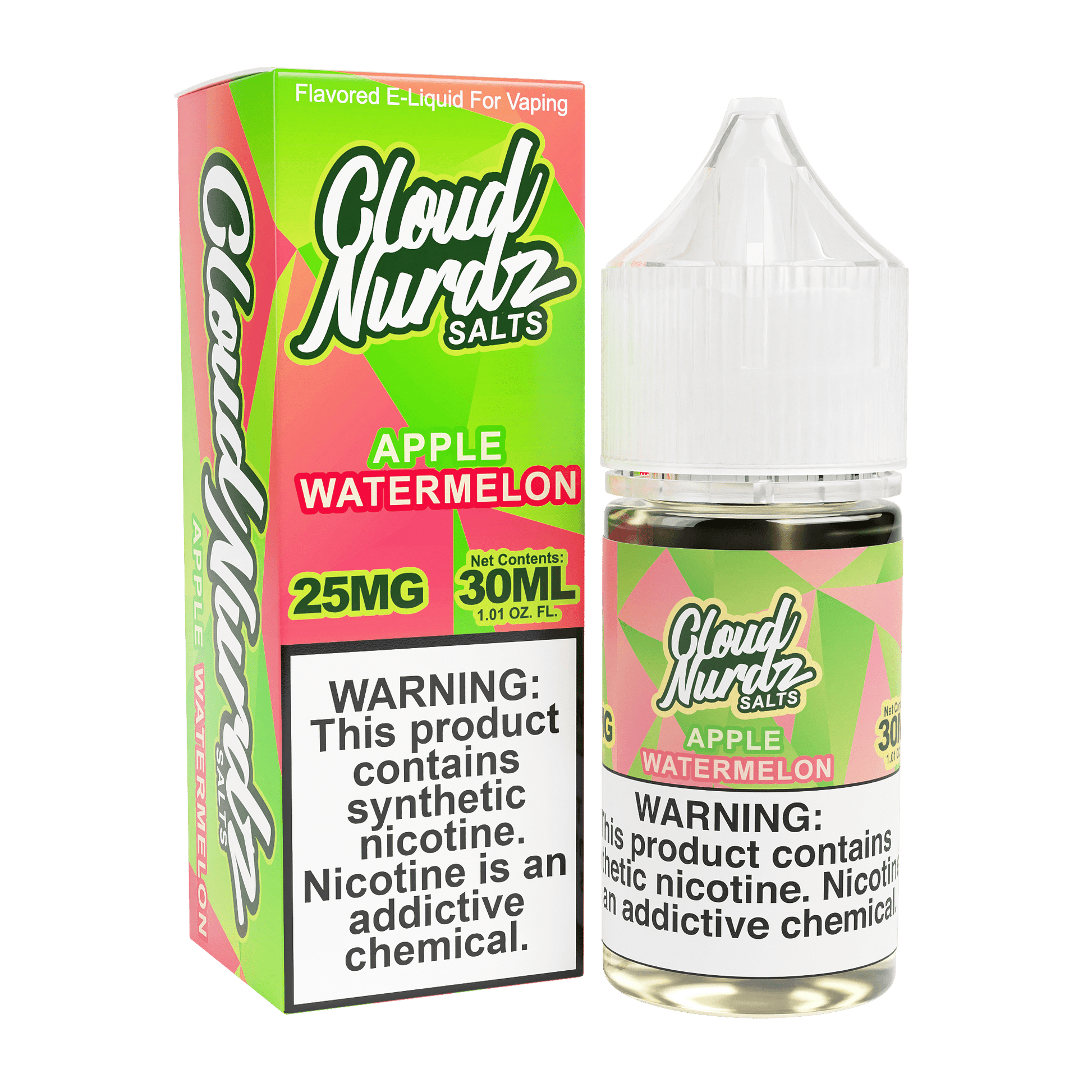 Cloud Nurdz Salt: Apple Watermelon Salt-Nic in Vacaville