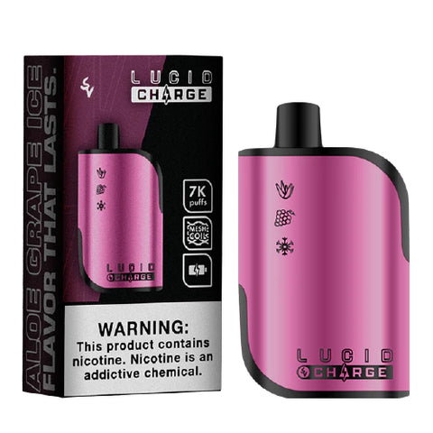 Lucid Charge: Aloe Grape Ice