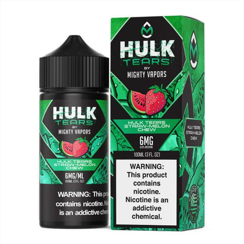 Mighty Vapors: Hulk Tears Straw-melon Chew