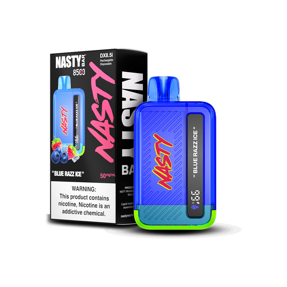 Nasty Bar DX8.5i - Blue Razz Ice - Disposable Rechargeable Vape