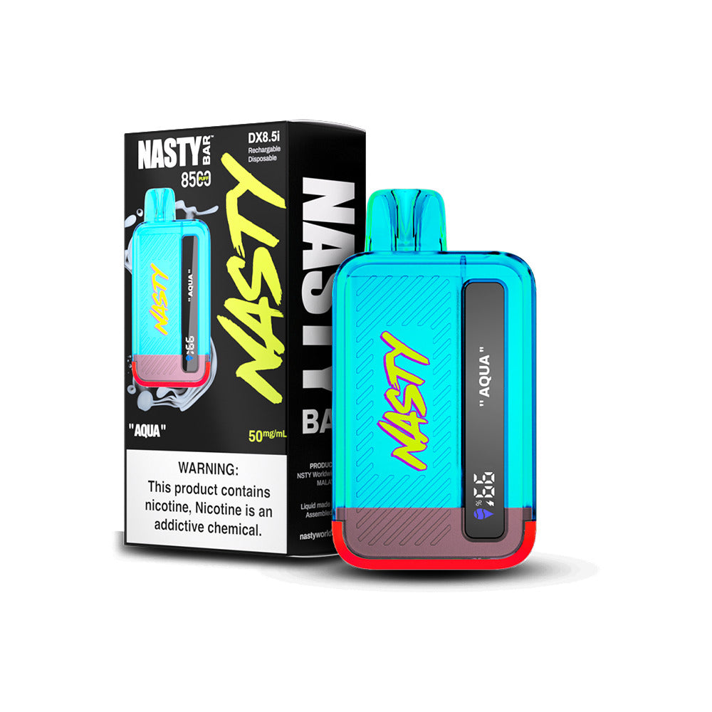 Nasty Bar DX8.5i - Aqua - Rechargeable Disposable Vape
