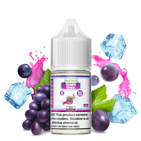 Pod Juice Salt: Grape Chew Freeze