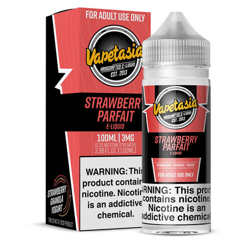 Vapetasia: Strawberry Parfait