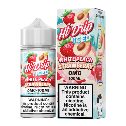 Hi-Drip Iced: White Peach Strawberry