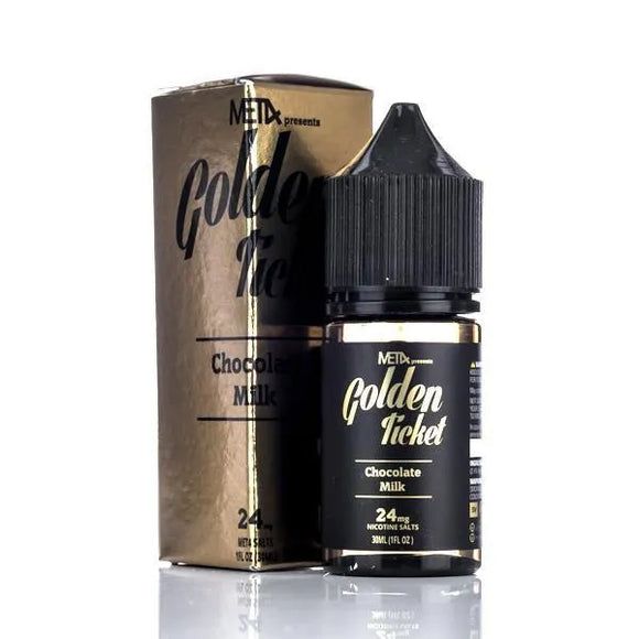 MET4 Vapor Salt: Golden Ticket (Chocolate Milk)