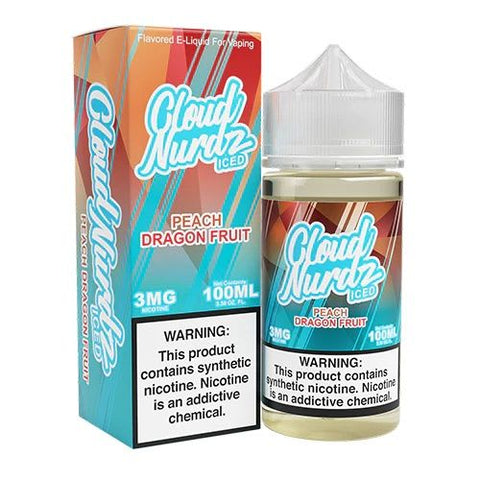 Cloud Nurdz Iced: Peach Dragonfruit