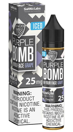 VGod Salt: Iced Purple Bomb