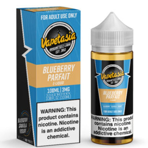 Vapetasia: Blueberry Parfait